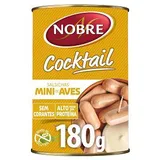 Salsichas Cocktail Nobre Aves Lata 180g