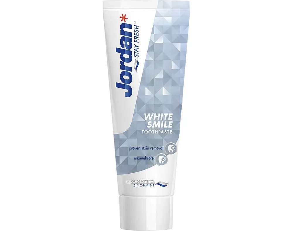 Pasta dentífrica branqueadora Jordan 75 ml