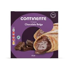 Crepes com Chocolate Belga Continente