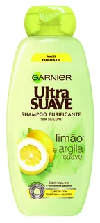 Champô Ultra Suave Purificante Limão e Argila Ultra Suave Garnier