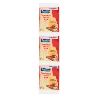 Queijo Emmental Ralado 3x70g Páturages