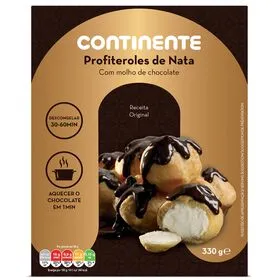 Profiteroles de Nata Continente
