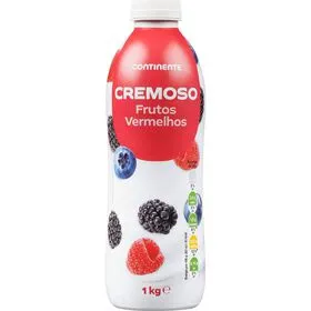 Iogurte Líquido Cremoso Frutos Vermelhos Continente