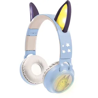 Auscultadores 3D Bluey com Bluetooth e Fios - Lexibook