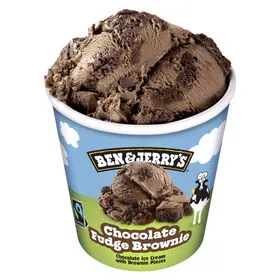 Gelado Chocolate Fudge Brownie Ben & Jerrys
