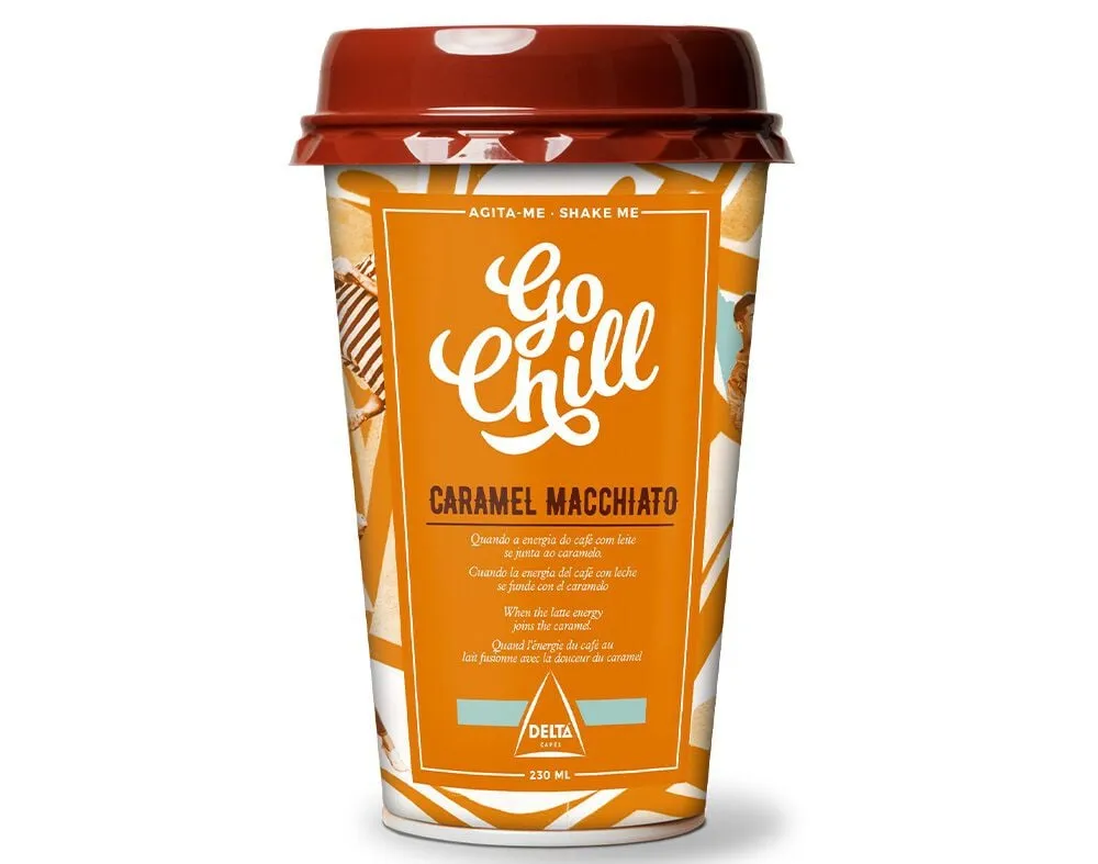 Bebida lactea GO Chill Delta caramel macchiato 243 ml