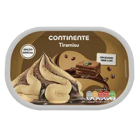 Gelado Tiramisu Continente