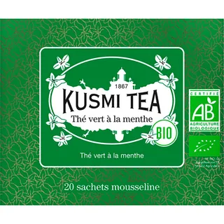 Chá Verde e Menta 20 saquetas 44 g Kusmi Tea