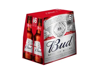 Cerveja BUD 6 x 0,25 L