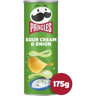 Snack de Batata Pringles Cream & Onion