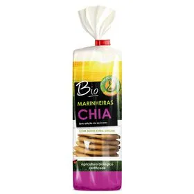 Bolachas Marinheiras com Chia Cem Porcento