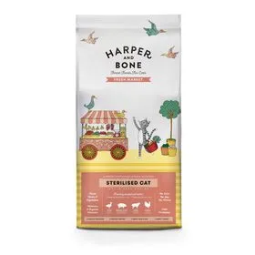 Ração para Gato Esterilizado Fresh Harper&Bone