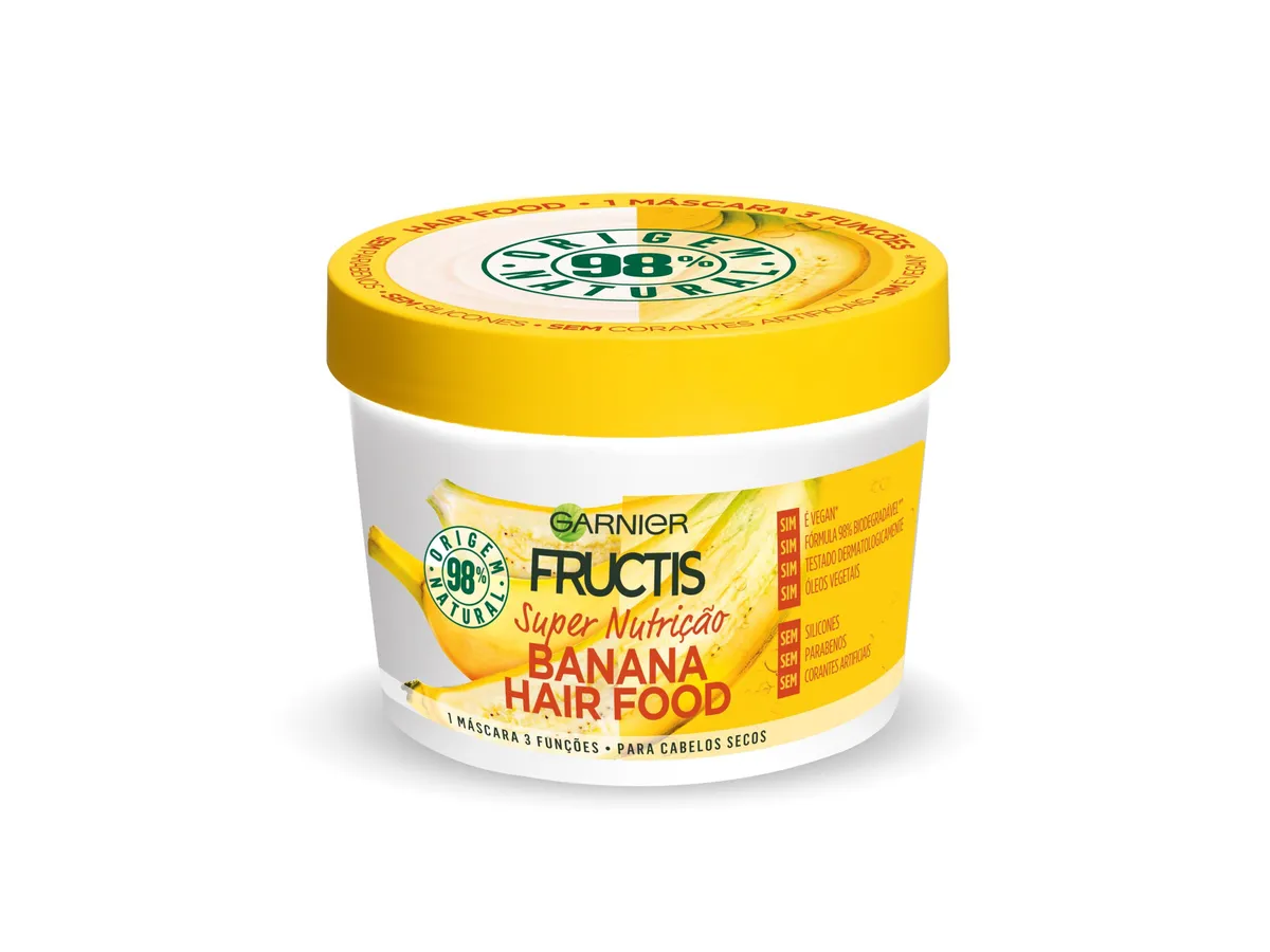Máscara Fructis hair food banana 400 ml
