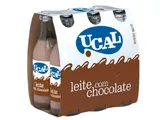Leite UCAL com chocolate garrafa 6 x 250 ml