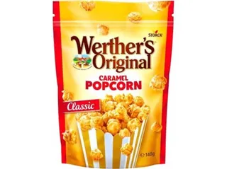 Pipocas doces Werther's caramelo 140 g
