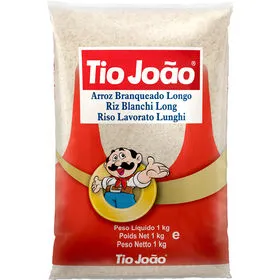 Arroz Branqueado Longo Tio João