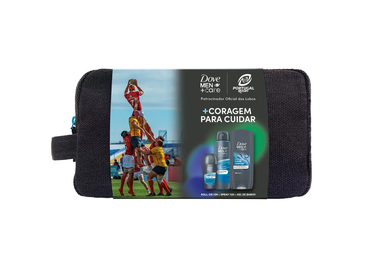 Conjunto DOVE MEN clean comfort