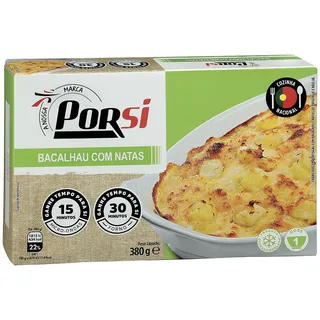 Bacalhau com Natas 380g PorSi