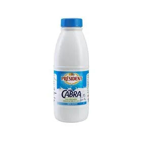 Leite UHT Meio Gordo Cabra Président