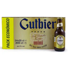 Cerveja com Álcool Gutbier Mini