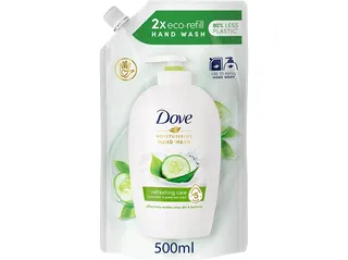 Sabonete DOVE líquido recarga fresh touch 500 ml