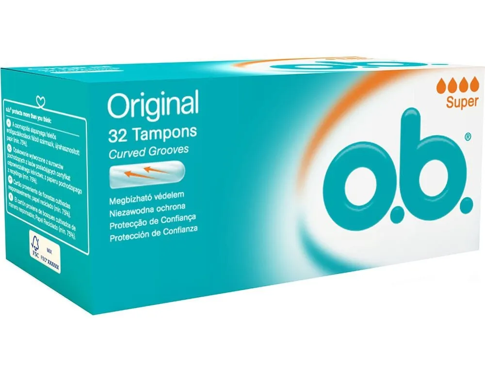 Tampões O.B. super 32un