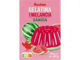 Gelatina Auchan melancia 170 g