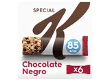 Barras Kellogg's special k cereais chocolate 6 x 21,5 g