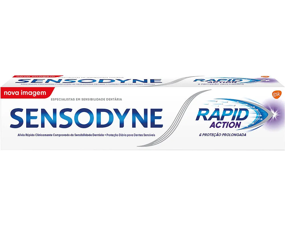 Pasta de dentes rapid action Sensodyne 75 ml