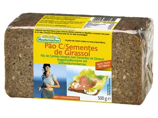 Pão Mestemacher com sementes girassol 500 g