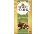 Tablete de chocolate Ferrero rocher macadamia 90 g