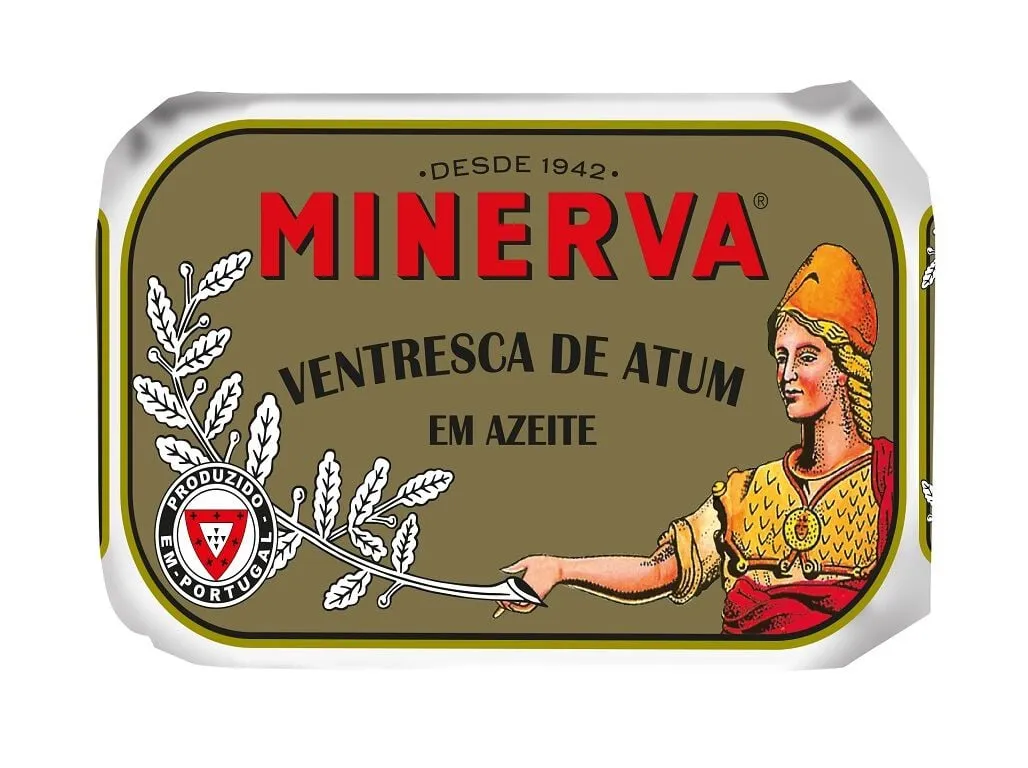 Ventresca atum Minerva em azeite 120(78)g