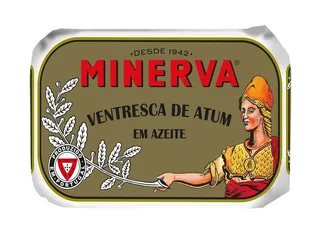 Ventresca atum Minerva em azeite 120(78)g