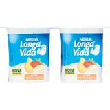 Iogurte com Aroma a Tutti-Frutti Pack 4 embalagem 480 g - Longa Vida