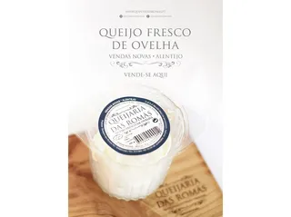 Queijo ovelha fresco Quinta DAS Romãs 120 g