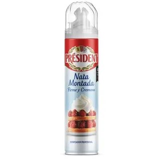 Chantilly embalagem 250 ml - Président