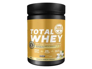 Total whey goldnutrition baunilha 800 g GOLD NUTRITION