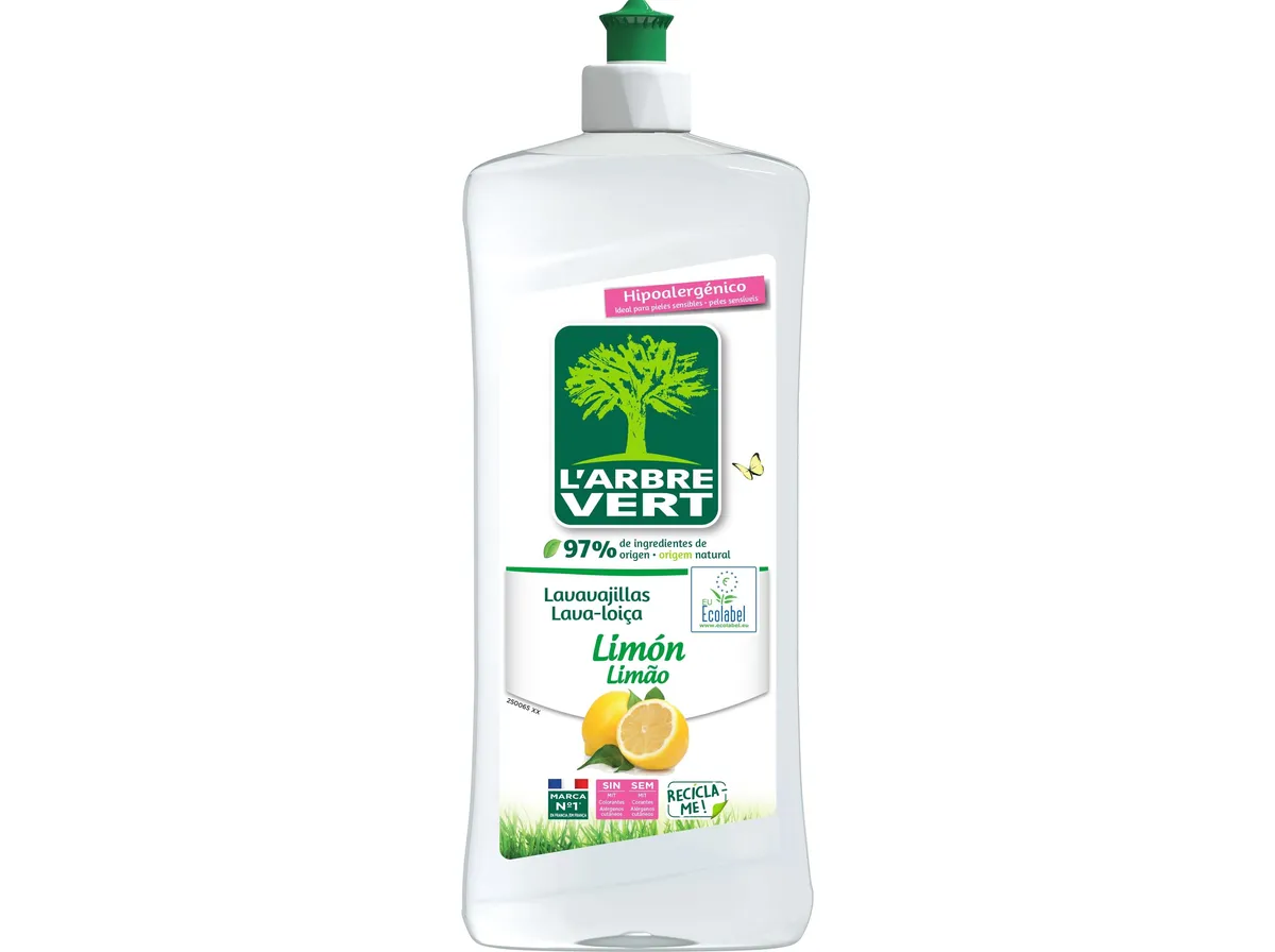 Detergente loiça manual L'arbre VERT limão 750 ml
