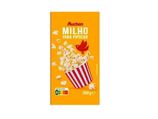 Milho para pipocas Auchan 250 g