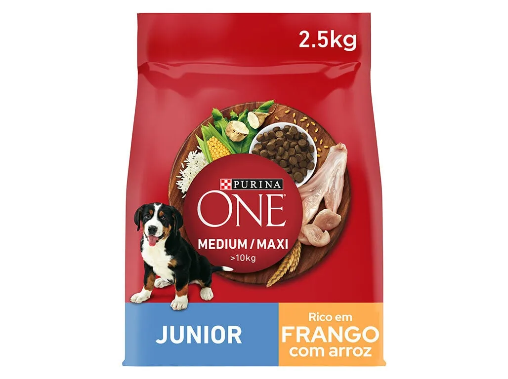 Ração para cão Purina ONE júnior com frango 2,5 kg