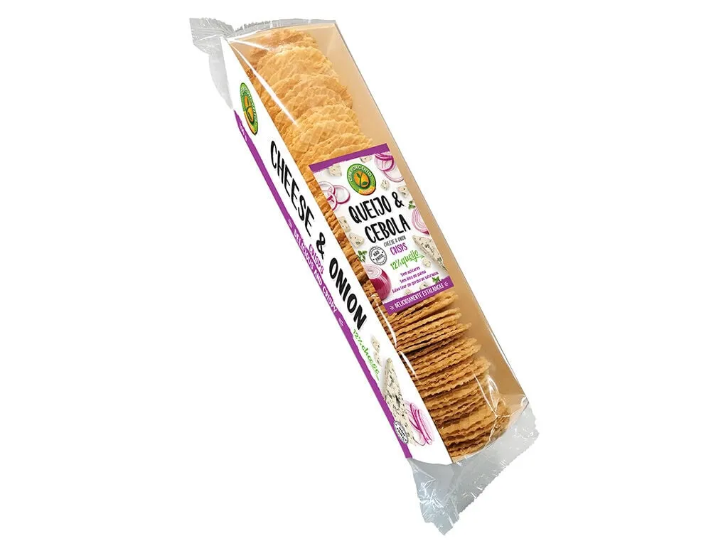 Crisps Cemporcento queijo cebola 100 g