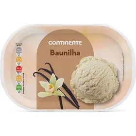 Gelado Baunilha Continente