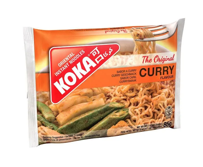 Noodles Sabor a Caril