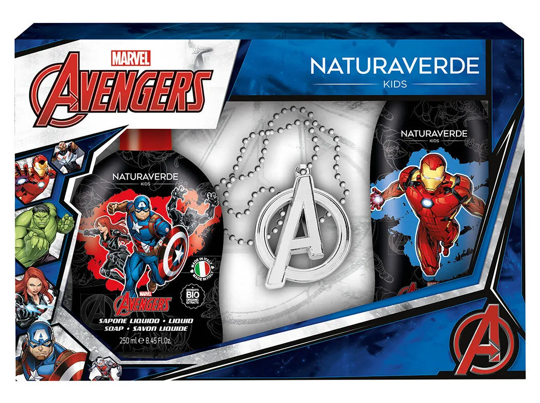Conjunto Naturaverde avengers 2 x 250 ml