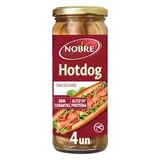 Salsichas Hot Dog em Frasco 4 un Nobre