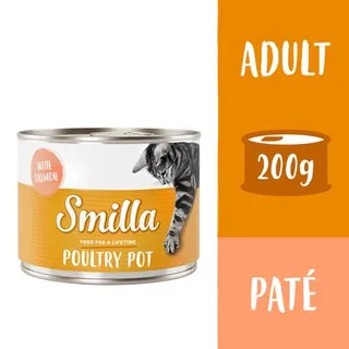 Smilla Caçarola com aves 6 x 200 g NOVO: Aves com salmão