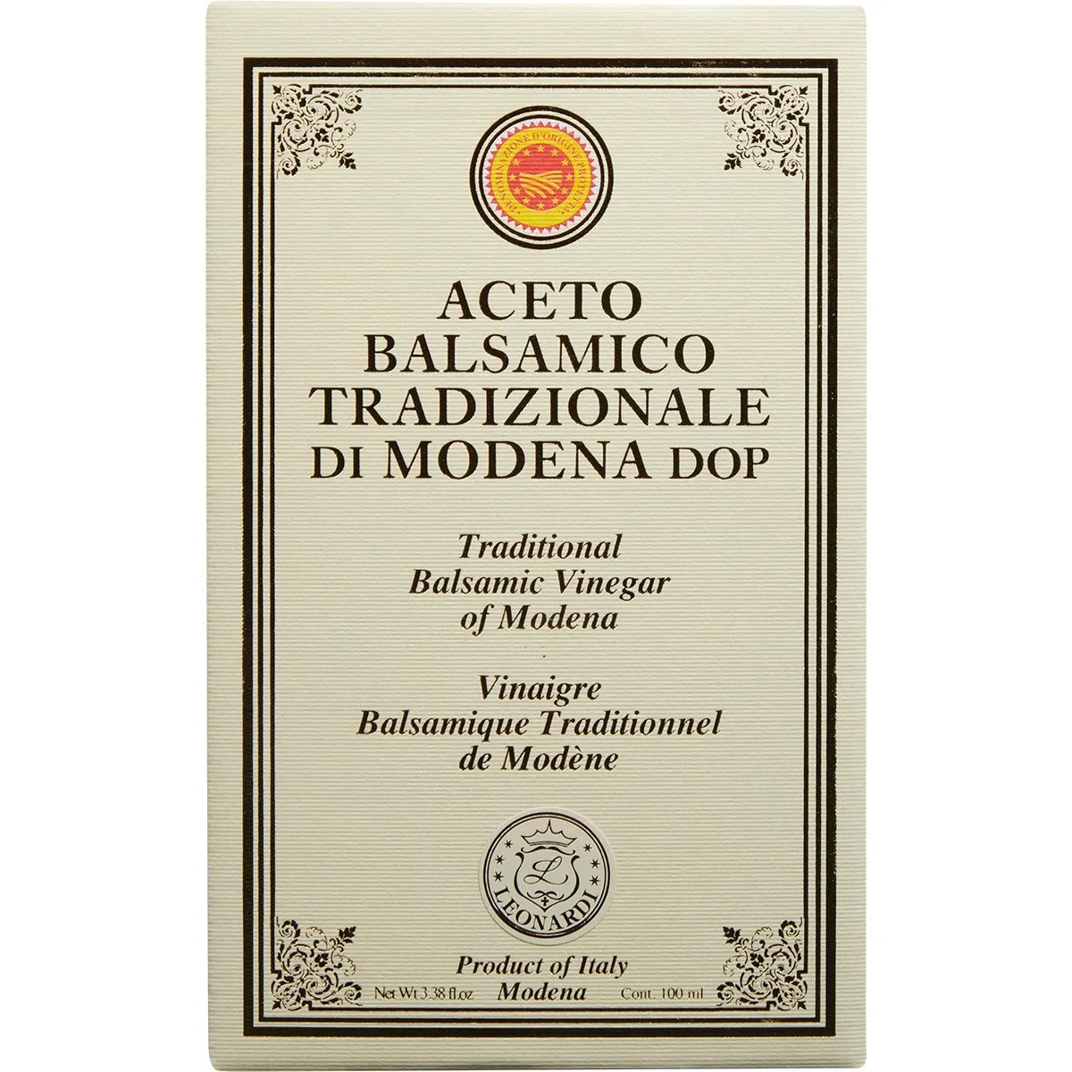 Vinagre Balsâmico de Modena DOP 100 ml