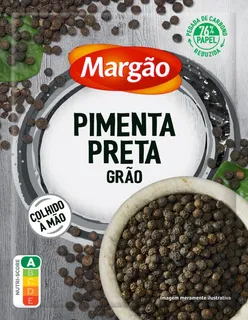 Pimenta Preta em Grão Saqueta Margão