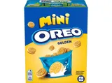 Bolachas OREO recheadas mini golden 160 g