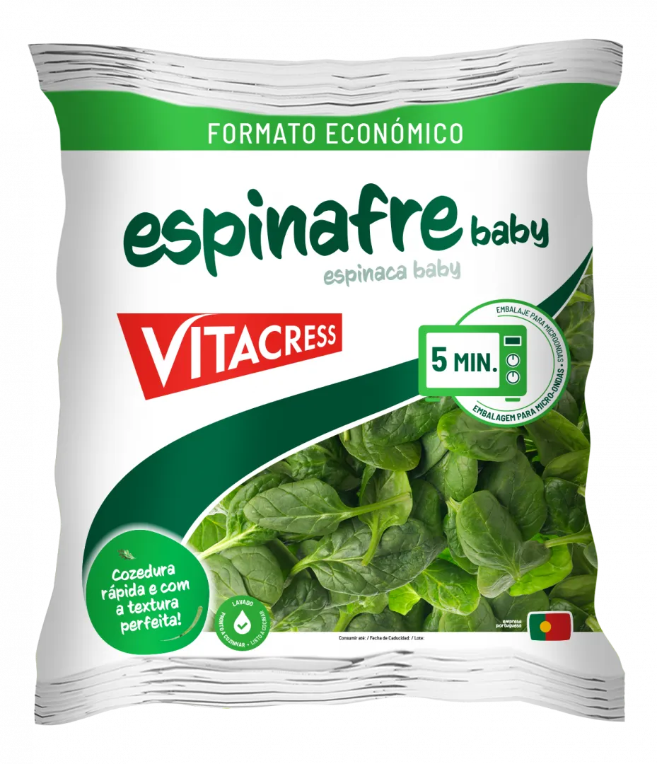 Espinafres Baby Embalados